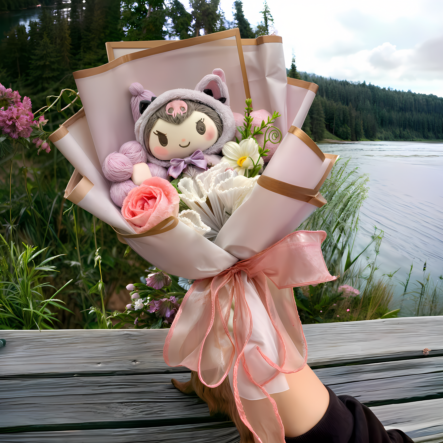 Kuromi | Hello Kitty Bouquet
