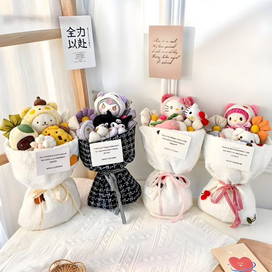 Sanrio Plush Doll Bouquets
